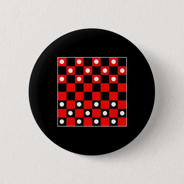 Checkboard Checker Board Games Black and Red Hal Knapp (Framsida)