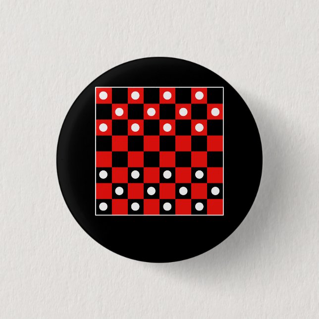 Checkboard Checker Board Games Black and Red Hal Knapp (Framsida)