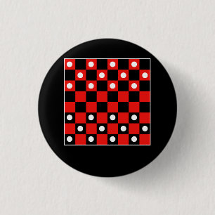 Checkboard Checker Board Games Black and Red Hal Knapp