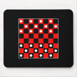 Checkboard Checker Board Games Black and Red Hal Musmatta
