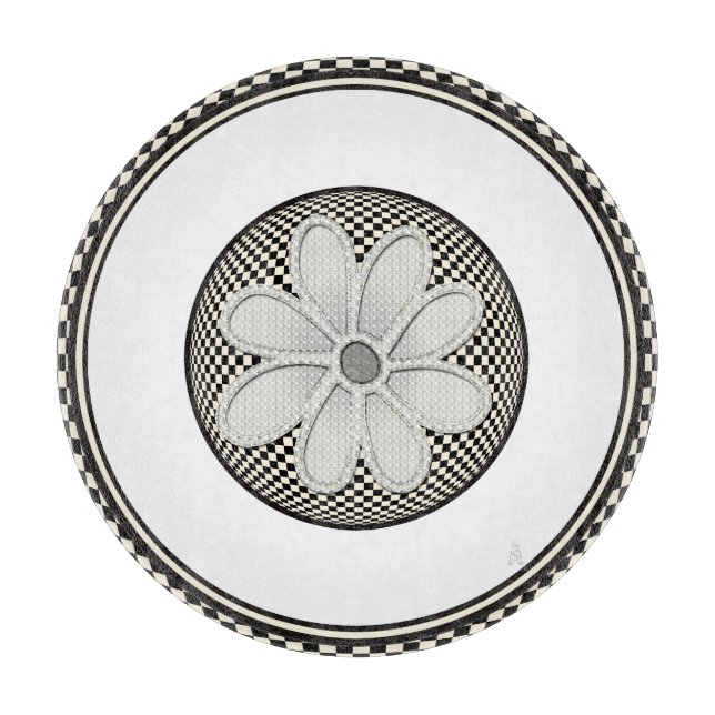 Checkboard Daisy Charcuteriboard (Framsidan)