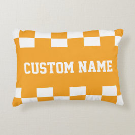 Checkboard Mönster Prydnadskudde