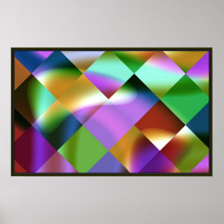 Checkboard Spöken. Poster