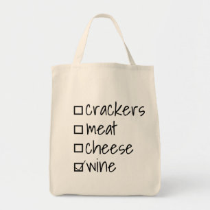 Checkbox Charcuterie Vin Cute Tygkasse