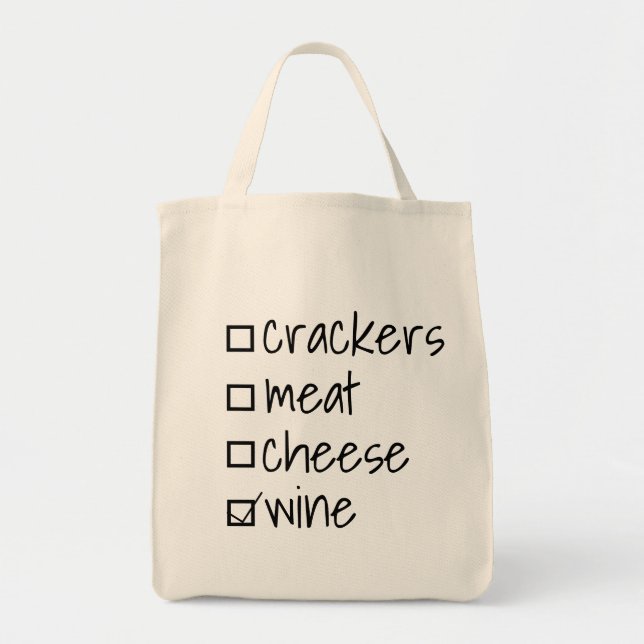 Checkbox Charcuterie Vin Cute Tygkasse (Framsidan)