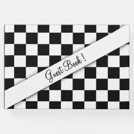 Checker Flagga Guest Bok