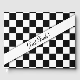 Checker Flagga Guest Bok
