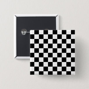 Checker-Flagga Knapp