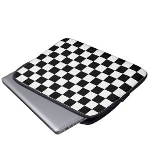 Checker-Flagga Laptop Fodral
