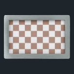 Checker-kvadrater, mocha brun vit geometrisk retro<br><div class="desc">Checker fyrkantiga mocha brun,  vit geometrisk retro mönster-gåva till vem som helst. Coolans återstyrda geometriska kvadrat mönster. Vintage Pälsar brun och vit modern kontrollapparat.</div>