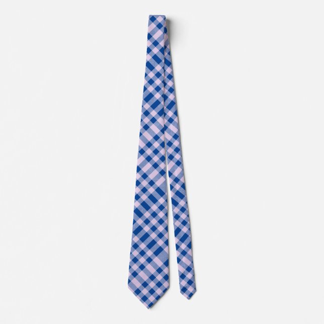 Checker mönster 08 Blue BG Slips (Framsida)