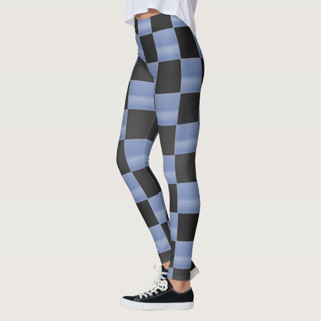Checker Mönster Leggings (Vänster)