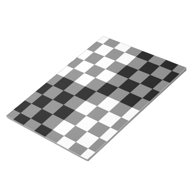 CHECKERBOARD MÖNSTER ANTECKNINGSBLOCK (Vinklad)