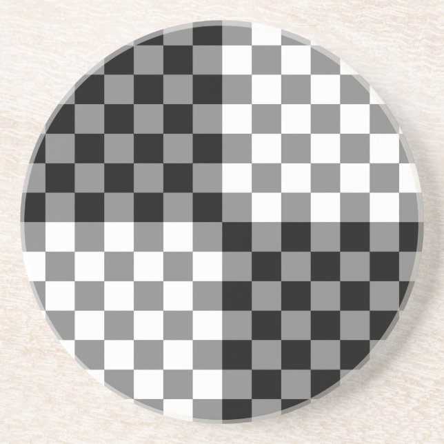 CHECKERBOARD MÖNSTER UNDERLÄGG SANDSTEN (Framsidan)