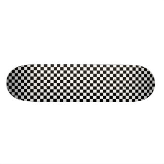 Checkerboard Pattern Mini Skateboard Bräda 18,5 Cm