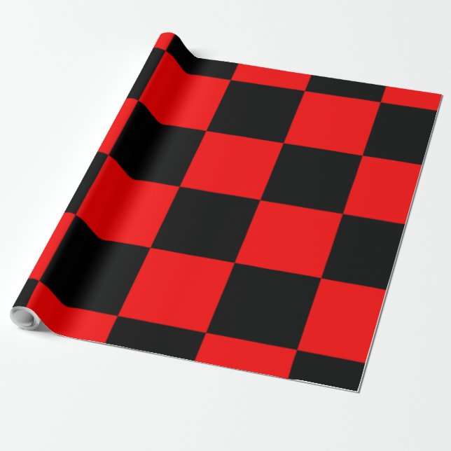 CHECKERBOARD PRESENTPAPPER (Utrullad)