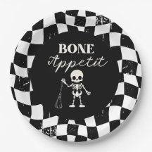 Checkerboard Retro är felaktigt för bones Hallowee