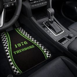 Checkered Green Racing Name Year Bilmatta