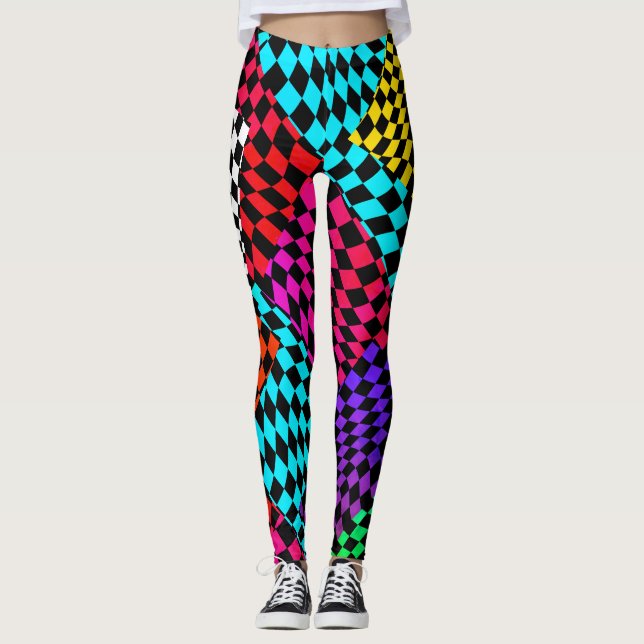 checkernas extrema lagstiftning leggings (Framsida)