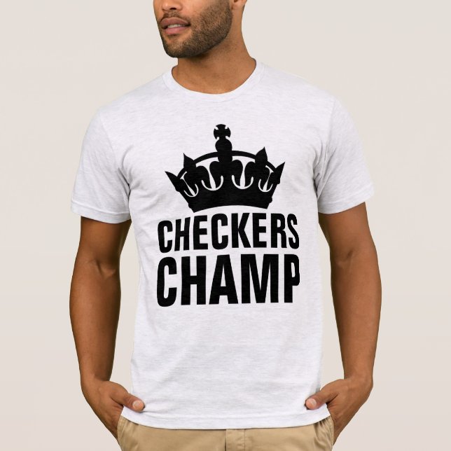 CHECKERS CHAMP T-shirts (Framsida)