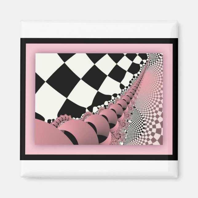 Checkers Den mekaniska musen Svan Magnet (Framsidan)