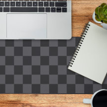Checkers för svartvit Grått