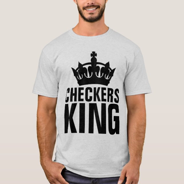 CHECKERS KUNG T-Shirts (Framsida)