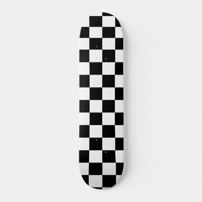 Checkers Mini Skateboard Bräda 18,5 Cm (Framsida)