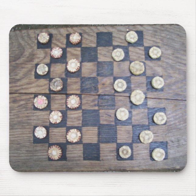 Checkers nån? Mousepad Musmatta (Framsidan)