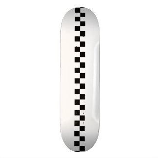 checkers old school skateboard bräda 18 cm