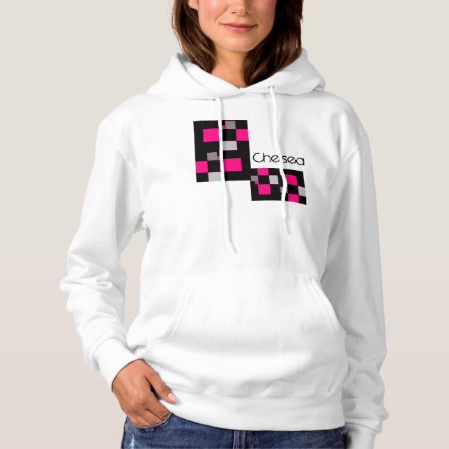 Checkers Remix mode hoodie eller t-shirt (Framsida)
