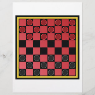 Checkers spel