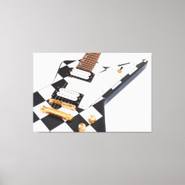 CHECKERS STEN ELECTRIC GUITAR 40 x 60 Canvastryck