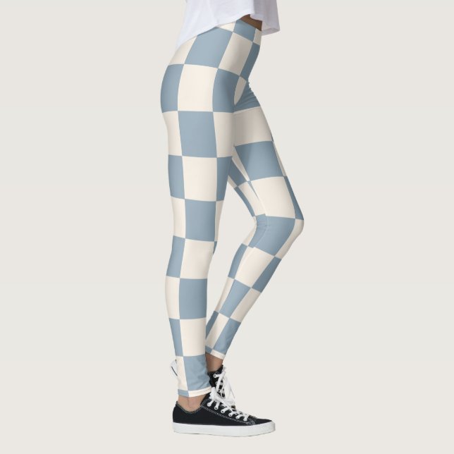 Checkers "Worn Blue" Leggings (Höger)
