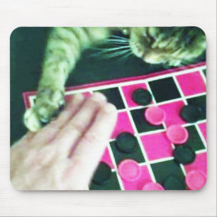 Checkerskattunge Mousepad! vid JokeApptv Tm Musmatta