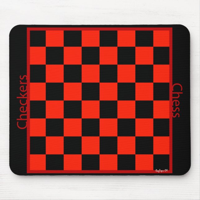 Checkersschackmp Musmatta (Framsidan)