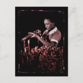 Checking Munitions in Factory Vykort