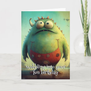 Checklad Cheeks födelsedagskort Tack Kort