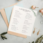 Checklist-plan för bröllop anteckningsblock<br><div class="desc">Perfekten med en checklista på bröllop framsidan så att den snart kommande bruden kan finnas på översidan av sak och undvika bridezilla-syndromet! Du kan anpassa varje parti i checklistan eller lämna den som den är,  men glöm inte att anpassa den efter namn och bröllop.</div>