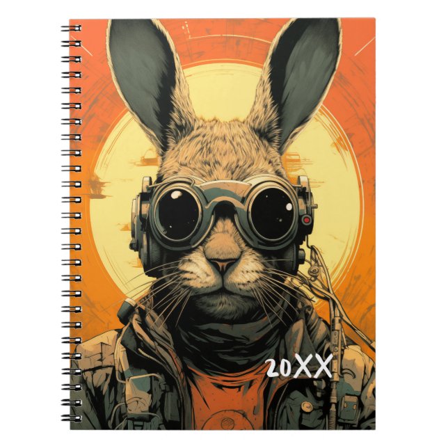 Checklist Prepper Retro Glass Anteckningsbok (Framsidan)
