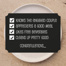 Checklista för marskalkar inbjudningar