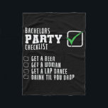 Checklista för Party Fleecefilt<br><div class="desc">Checklista för Party</div>