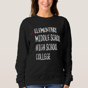Checkmark 2023 Grundskoleexamen 6:e klass examen T Shirt