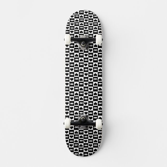 Checkmat Old School Skateboard Bräda 18 Cm (Framsida)