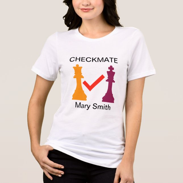 Checkmat T Shirt (Framsida)