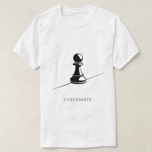 Checkmat T Shirt (Design framsida)