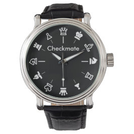 Checkmate Chess Watch - på svart Armbandsur