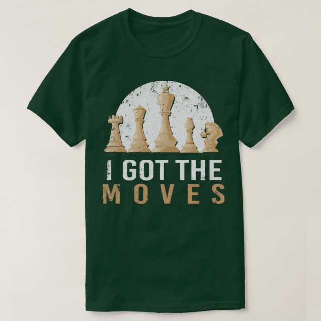 Checkmate Chessmen Gift Chess T Shirt (Design framsida)