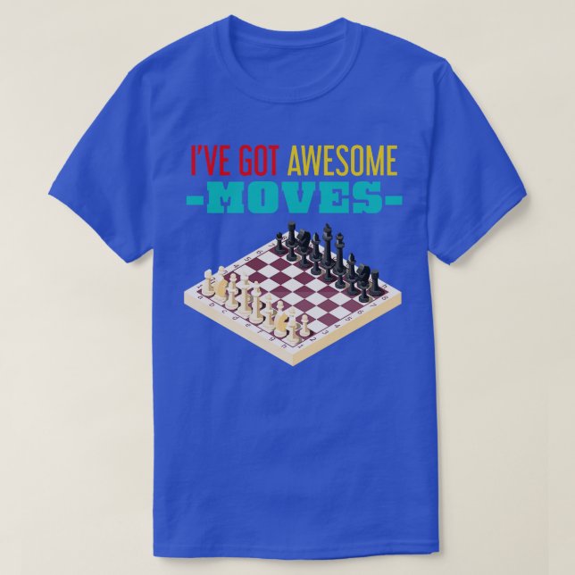 Checkmate Move Chess Player Gift Chess T Shirt (Design framsida)