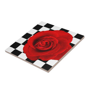 Checkmate Ro elegant ro på en tillbakagång Kakelplatta